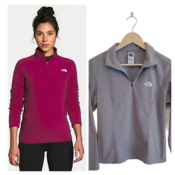 The North Face Tops - NorthFace TKA Glacier 1/4 Zip Fleece Pullover M